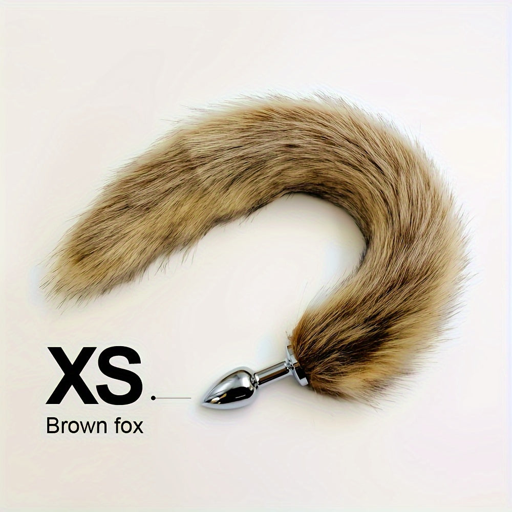 1pc Unisex BDSM Five Sizes Dog Tail Anal Plug, Animal Tail Butt Plug, Role-playing Sex Games, Men And Women Sex Toys Stimulation Massager Pleasure For Men Women Adult Games Play