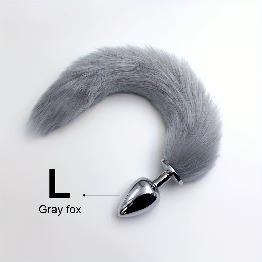 1pc Unisex BDSM Five Sizes Dog Tail Anal Plug, Animal Tail Butt Plug, Role-playing Sex Games, Men And Women Sex Toys Stimulation Massager Pleasure For Men Women Adult Games Play