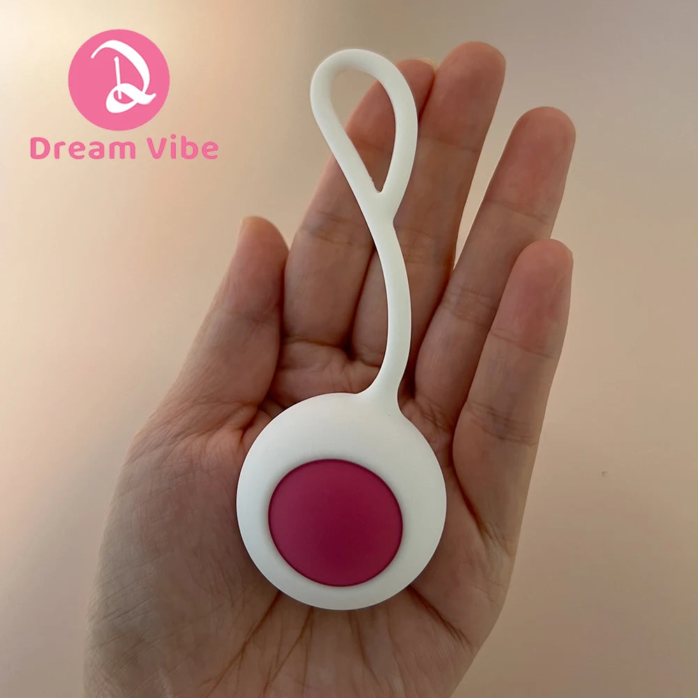 Silicone Kegal Balls White and Pink Extra Weight Ball Vagina Tighten Trainer Pelvic Floor Muscles Strengthen Woman Wellness