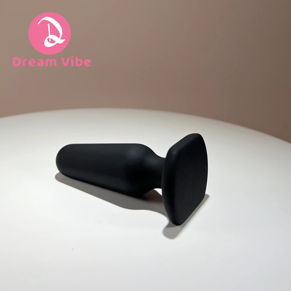 Small Size Classic Silicone Anal Plug Bold Curves by Dream Vibe Butt Prostate Massage for Beginner Men Sex Toy Pleasure Dildo