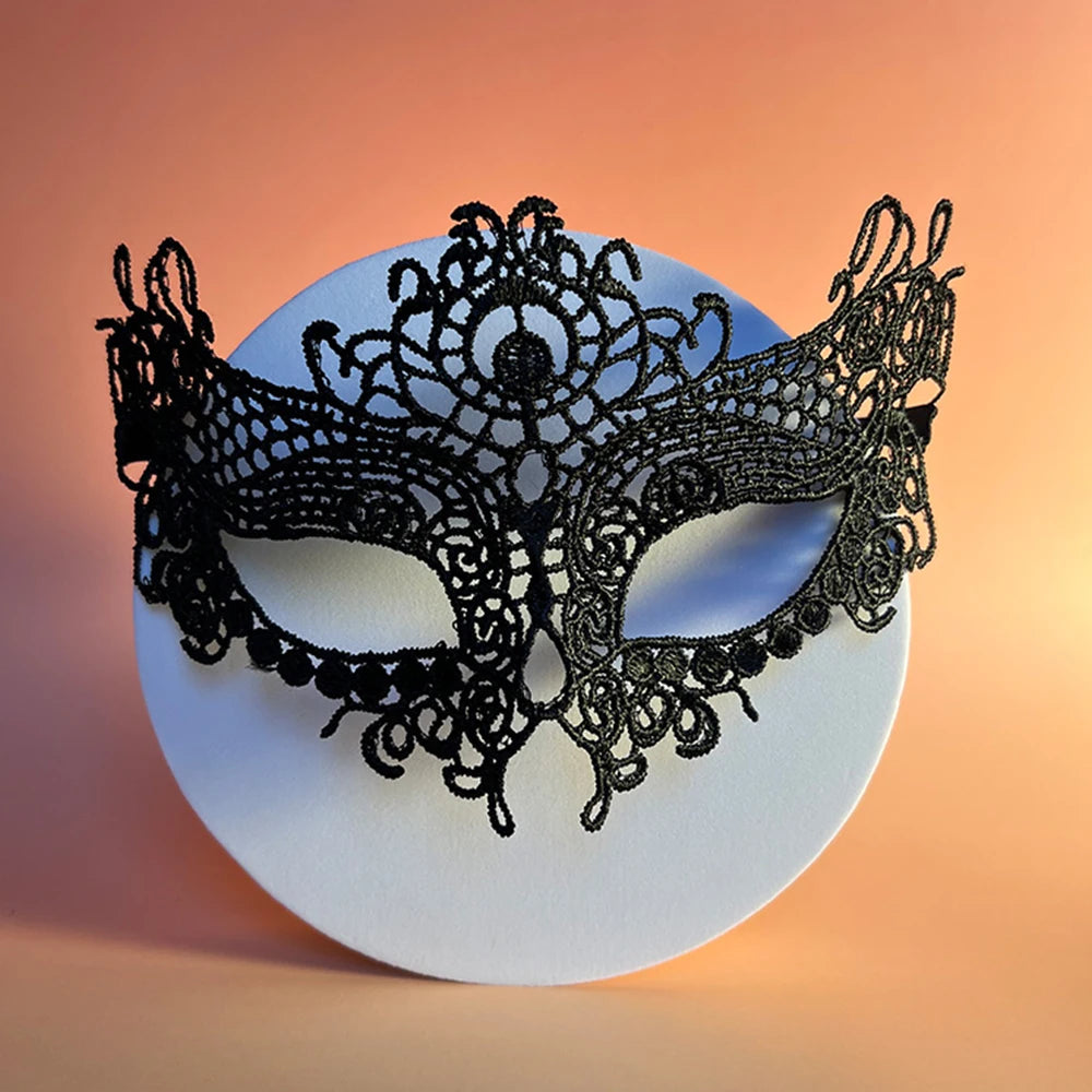 5pcs Sexy Eye Maskes Party Masquerade Mask Mystery Role Play Intimate Sex Toy Half Face Bondage Bride to be Bachelor Party