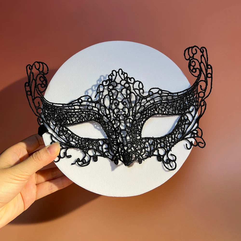 5pcs Sexy Eye Maskes Party Masquerade Mask Mystery Role Play Intimate Sex Toy Half Face Bondage Bride to be Bachelor Party