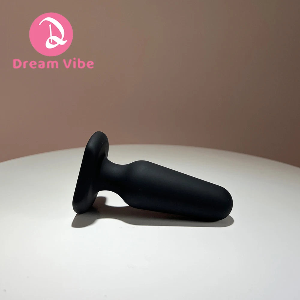 Small Size Classic Silicone Anal Plug Bold Curves by Dream Vibe Butt Prostate Massage for Beginner Men Sex Toy Pleasure Dildo