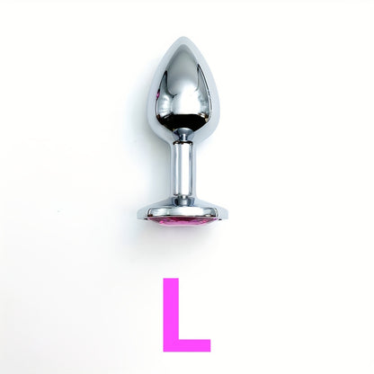 Metal Unisex Anal Plug Toy, Sex Toy Masturbator Anus Dilator, Stimulation Massager Pleasure For Men Women Adult Games Play