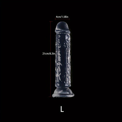 Realistic Dildo for Women Adult Huge Big Penis Masturbator Sex Toys Transparent Dildo