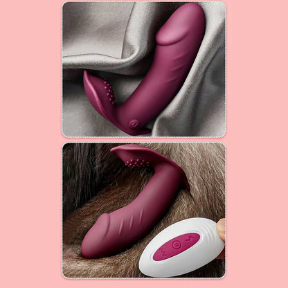 Wireless APP Control Vibrator for Women, Long Distance Sex Toy with G Spot Simulation, Clitoris Stimulator, and Vagina Massager for Adults 18+