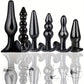 6pcs Silicone Anal Toys Set for Beginners - Multi-Function Anus and Perineum Massagers, Non-Electric Intimate Training Tools for Men and Women