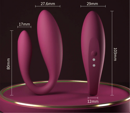 Wireless APP Remote Control G Spot Vibrators Egg Wear Vibrating Panties Double Motor Clitoris Stimulator Sex Toys for Couple