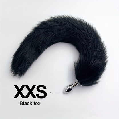 1pc Unisex BDSM Five Sizes Dog Tail Anal Plug, Animal Tail Butt Plug, Role-playing Sex Games, Men And Women Sex Toys Stimulation Massager Pleasure For Men Women Adult Games Play