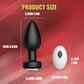 1pc Lemezee 10-Frequency Vibrational Penis Plug, Adult Toy, Male Toy, Adult Self-Defense Supplies, Adult Toy, Sexy Toy, Wireless Remote, Female And Male Procrastinal Massage Vibrational Penis Plug/ Butt Plug - Rechargeable