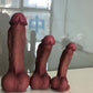 Simulation Penis Soft Liquid Silicone Dildo Unisex Adult Sex Toys Realistic Dildo Flexible G-Spot Anal Plug Anal Plug Vaginal Stimulation Dildo Adult Couple Flirting Toys with Suction Cup for Hands-Free Games, Adult Products