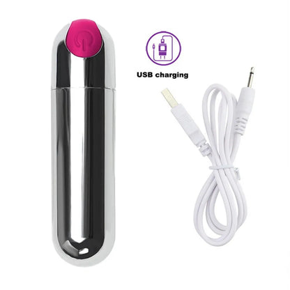 Powerful 10Speeds Mini Bullet Vibrator Clitoris Stimulator G Spot Vagina Massage Adult Sex Toys for Women Gay Female Masturbator