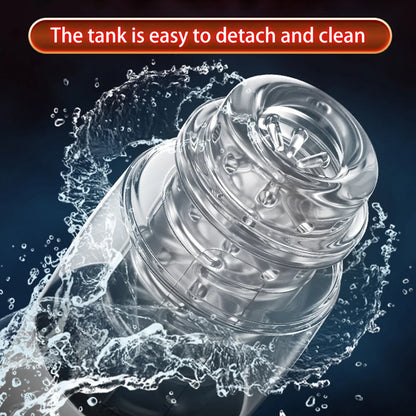 Automatic Male Masturbator Hands Free Rotating 10 adjustable frequencies Masturbator Cup Real Vagina Pocket Sex Toys for Men