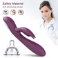 Powerful G Spot Rabbit Vibrator for Women Nipple Clitoris Stimulator Massager Dual Motors Dildo Adult Goods Sex Toys for Female