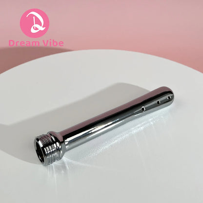 1/4 Standard 360° Anal Douche 10 Hole Nozzel Metal Anal Shower Hygiene Enema Anal Cleaner Device Sex Toy Accessory Penetration