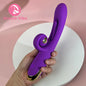 The Snail 3 in 1 Rabbit Vibrator Flexible Clit Fit with Rollable Snail 7 Tongue Flapping 7 Tip Vibration Sex Toy Woman Pleasure