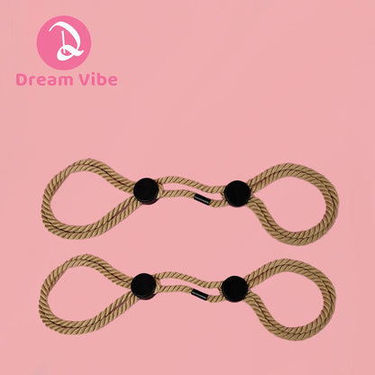 Multi-function Handcuff Ankle Cuff Rope Bondage Couple Sex Play Fun BDSM Adjustable Sexy Restraints Rope 1pc 2pcs Pleasure Toy