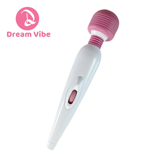 Mini Wand Vibrator Multi-Speed Strong Vibration Adult Sex Toy Woman Pleasure Intimate Clit Nipple Penetration Love Gift Discreet