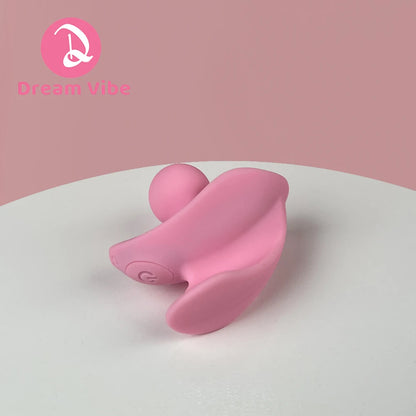 Magic Bean Finger Vibrator Pink Brush Stimulation Mini Vibe Clit Nipple Intimate Play Couple Discreet New Sex Toy Girl Women