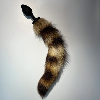 Dream Vibe BDSM Raccoon Tail Plug Small Size Silicone Plug Adult Sex Toy Cosplay Couple Toy Butt Plug Sexy Prostate