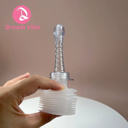 2pcs 100ml Vaginal Shower Anal Douche for Woman Men Enema Sex Washing Accessories Hygiene Device Unisex Adult Sex Cleaning Tool