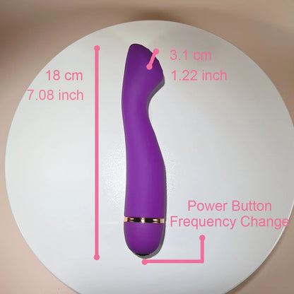Purple G-spot Vibrator by Dream Vibe AA Battery Operated Silicone 20 Strong Vibrations Woman Pleasure Need Adult Sex Toy Massage