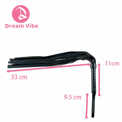 Small Horse Whip PU Leather Wild Erotic Sex Game Play Fun Kinky Bondage Intimate Couple Toy Pleasure BDSM Accessories Cosplay