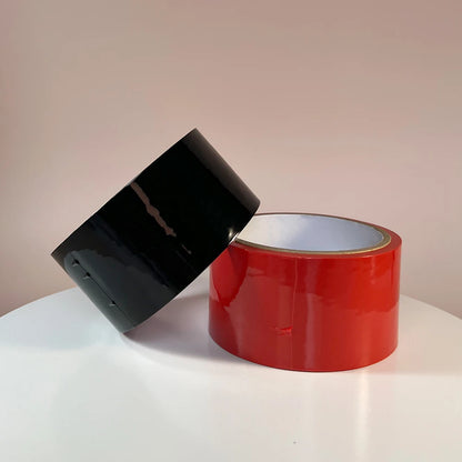 Self-adhesive Bondage Tape 16m Reusable Sticks to Itself Restraints Comfortable to Wear and Remove Role Play Tie-up Tease Games