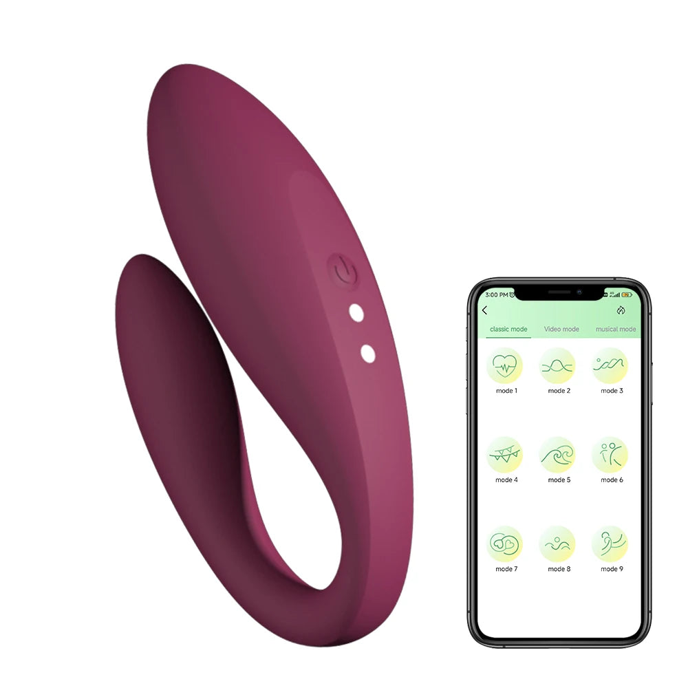 Wireless APP Remote Control G Spot Vibrators Egg Wear Vibrating Panties Double Motor Clitoris Stimulator Sex Toys for Couple