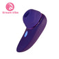 Dream Vibe Vivienne Touch Elegent Purple Tapping and Sucntion Vibrator Removable Head Sex Toy Woman Nipple Clitorial Massager