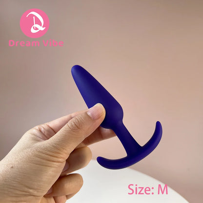 Anchor Away Anal Plug Set Trainer Kit Silicone Prostate Sex Toy Anal Expander Dildo P Spot Stimulate Penatration Masturbation