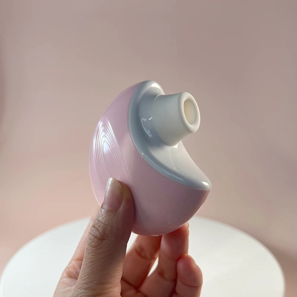 Luna Sucker Air Pulse Clitoral Vibrator by Dream Vibe Discreet Case 6 Suction Modes Sex Toy for Woman Deluxe Girl Pleasure Gift