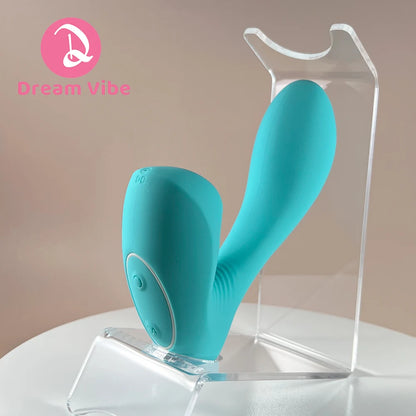 Embrace me Strapless Strap-on Vibrator Clitorial Sucker 10 Powerful Vibration 10 Suctions Sex Toy Woman G-Spot Penetration dildo