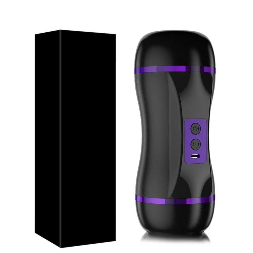 APP Control Automatic Male Masturbators for Man Double Head Vibrating Oral Sex Pussy Vagina Blowjob Adult Sex Toys for Men