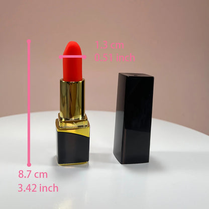 Hot Lipstick Vibrator 10 Vibrations Adult Sex Toy for Woman Intimate Pleasure Love Gift Nipple Clit Stimulator Discreet Vibe