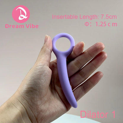 Lavender Bliss 5-Piece Dilator Kit by Dream Vibe Vaginal Muscle Training Strengthen Rejuvenate Anal Plugs Sex Health Toy Pleasur