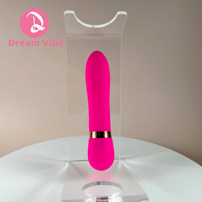 Jolly Bullet Vibrator by Dream Vibe Pink 10 Powerful Vibrations Discreet Mini Woman Sex Toy Massager USB Rechargeable Pleasure