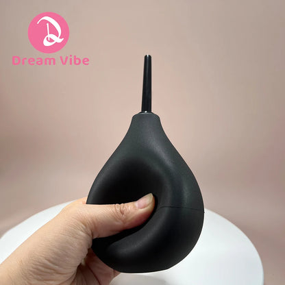 224ml Enema Anal Shower Bulb Douche Unisex Washing Accessories PVC Hygiene Enemator Water Stimulation Men Woman Pleasure Love