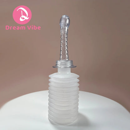 2pcs 100ml Vaginal Shower Anal Douche for Woman Men Enema Sex Washing Accessories Hygiene Device Unisex Adult Sex Cleaning Tool
