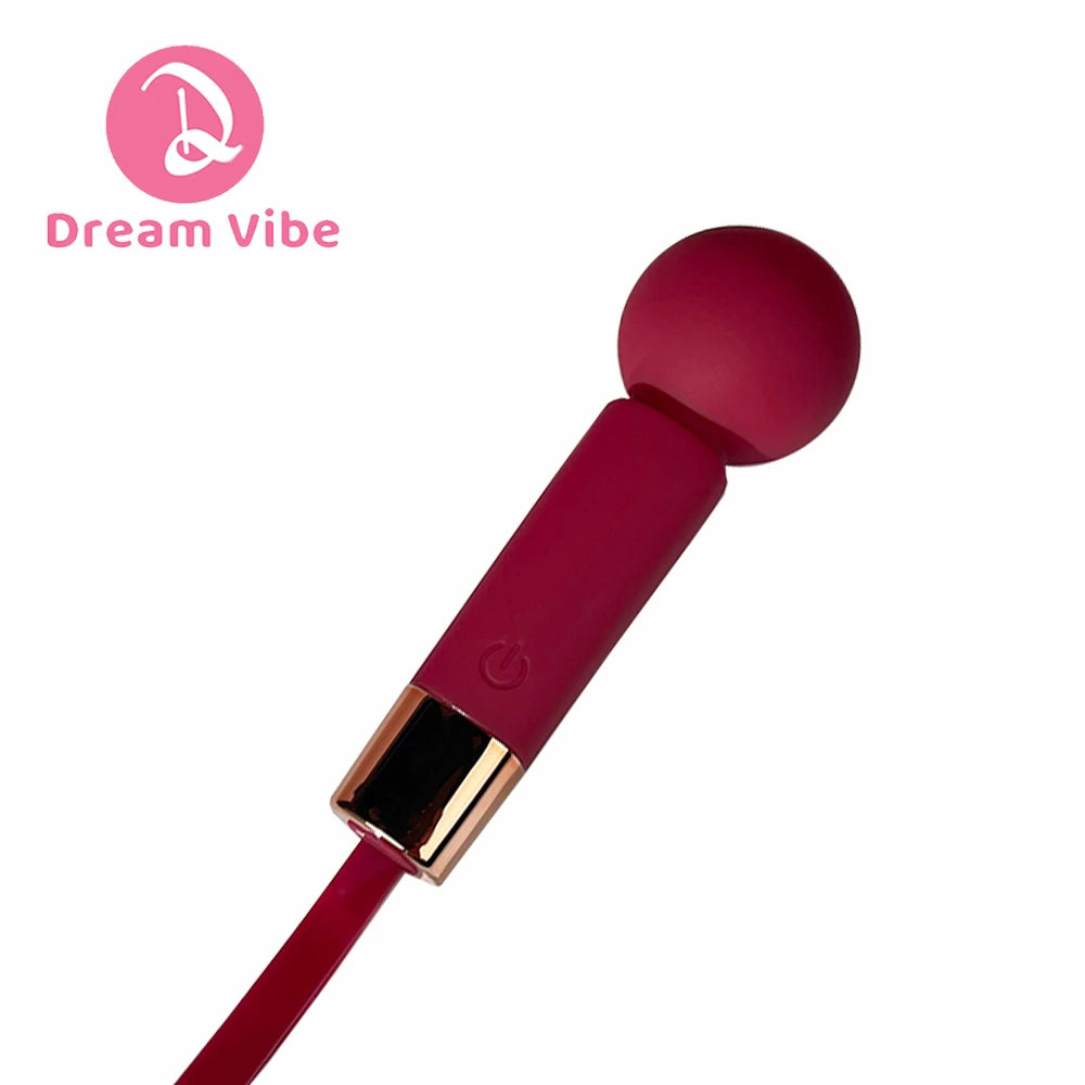 My Melody Mini Wand Red Bullet Vibrator 8 Powerful Vibrations Pleasure Sex Toy Woman Clit Massager Adult Toy Erotic Love Gift
