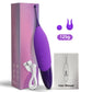 Mini Clitoris G Spot Vibrator for Women 2 Attached Silicone Heads Nipple Clit Stimulator Wand 10 Vibrations Sexy Adult Toys 18