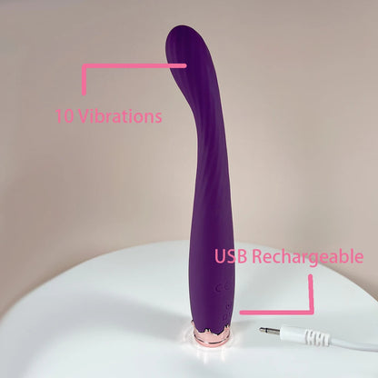 Basic G-Spot Small Vibrator 18+ Adult Sex Toy For Woman 10 Powerful Vibrations Foreplay Nipple Clit Pleasure Love Penetration