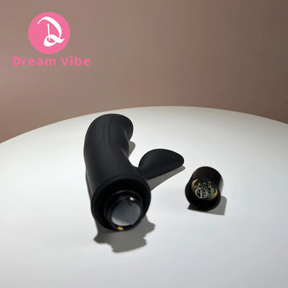 Mini Bullet Silicone Vibrator AAA Battery Powered (Not included) 1 Strong Vibration Black Clit Nipple Sex Toy Woman Pleasure