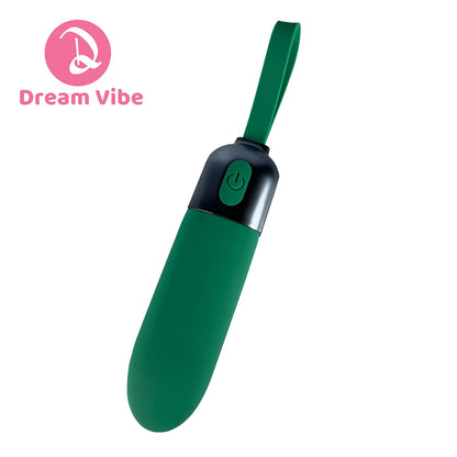 Dream Vibe Green Pulse bullet vibrator 10 powerful vibrations for woman Sex toy massager bedtime adult pleasure toy relaxtion