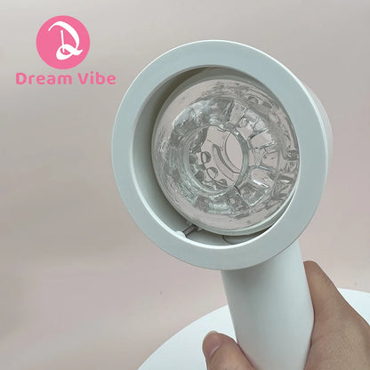 BLOW YOU Male Masturbator Stroker Sex Toy for Men 6 Thrusting Modes Powerful Forth and Back Oral Sense Stimulation for Pennis