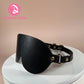 Sexy BlindFold for Adult Couples PU Leahter Eye Mask Eyeshade Blinder Fetish BDSM Cosplay Bondage Erotic Sex Toy  Restraint