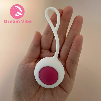 Silicone Kegal Balls White and Pink Extra Weight Ball Vagina Tighten Trainer Pelvic Floor Muscles Strengthen Woman Wellness