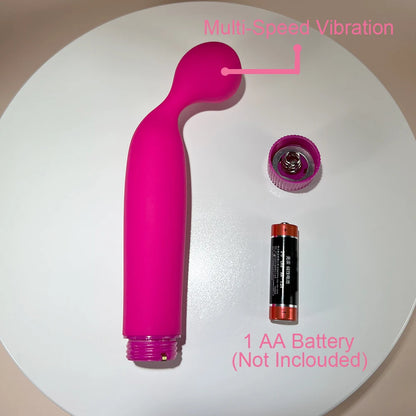 Pink G-Spot Vibrator by Dream Vibe Ball Head Multi-Speed Vibration AA Battery Power Woman Pleasure Sex Toy Intimate Penetration