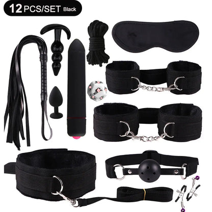 Sex toys for women BDSM sexual couples kit erotic accessories handcuffs for session Anal plug sex game Adult Sexy Toys sexyshop