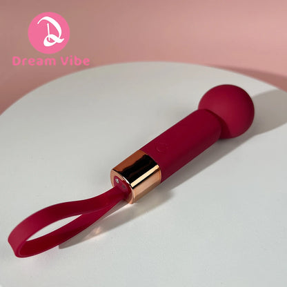 My Melody Mini Wand Red Bullet Vibrator 8 Powerful Vibrations Pleasure Sex Toy Woman Clit Massager Adult Toy Erotic Love Gift